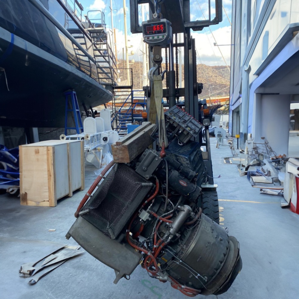 Textron Lycoming Packaged Vericor Gas Turbine Marine 4000 SHp