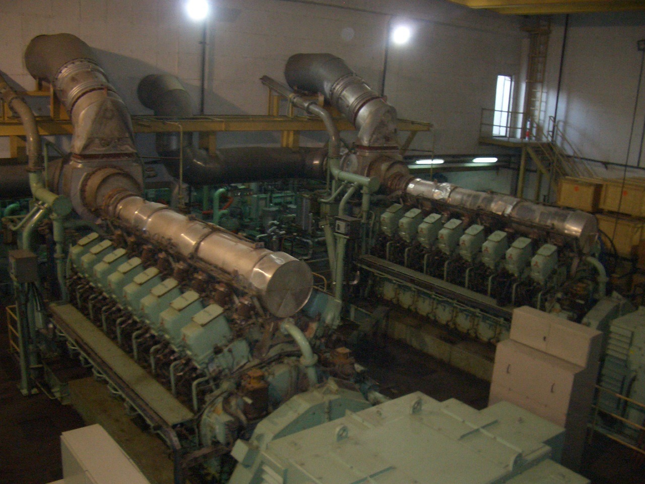 16KU30 Mitsubishi Heavy Fuel Oil Genset