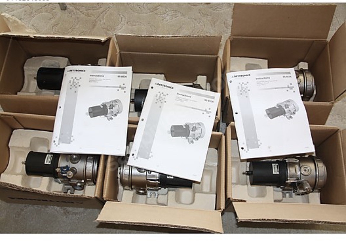 Nameplate for det-tronics infrared gas dedector Wilson