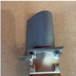 An AVAILABLE HPT BLADE (ESN 636-113, 2766 TSN, 154 CSN, L47459G06) with a curved airfoil and mounting base is shown on a neutral background; 88 units are currently in stock.